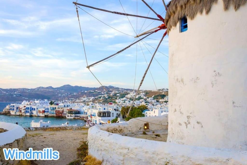 'Nepheli' Mykonean Suite Ornos  Esterno foto
