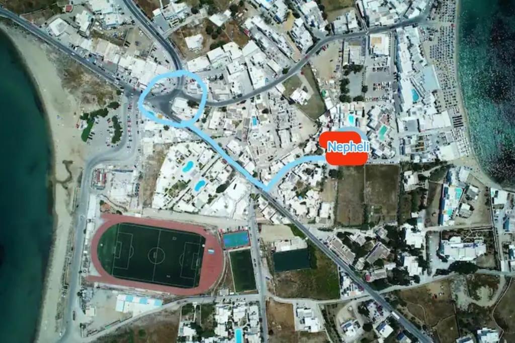 'Nepheli' Mykonean Suite Ornos  Esterno foto